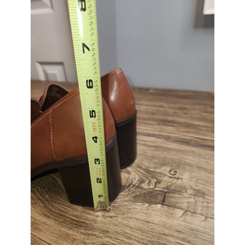 Lauren Blakwell "Neil Cognac Pumps Women's Size 10 Medium - Picture 4 of 16